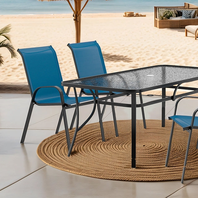 Pierro 5 Pc. Outdoor Dining Set - Time 2 Sleep (West Covina, CA)