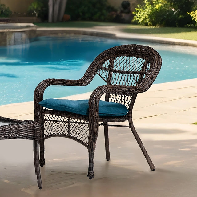 Oliveri Wicker Stacking Chair - 2Pc/Stack - Time 2 Sleep (West Covina, CA)