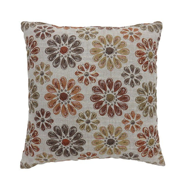 Kyra Orange 22" X 22" Pillow (2/CTN) - Time 2 Sleep (West Covina, CA)