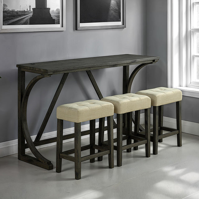 Ptolema 4 Pc. Dining Table Set - Time 2 Sleep (West Covina, CA)