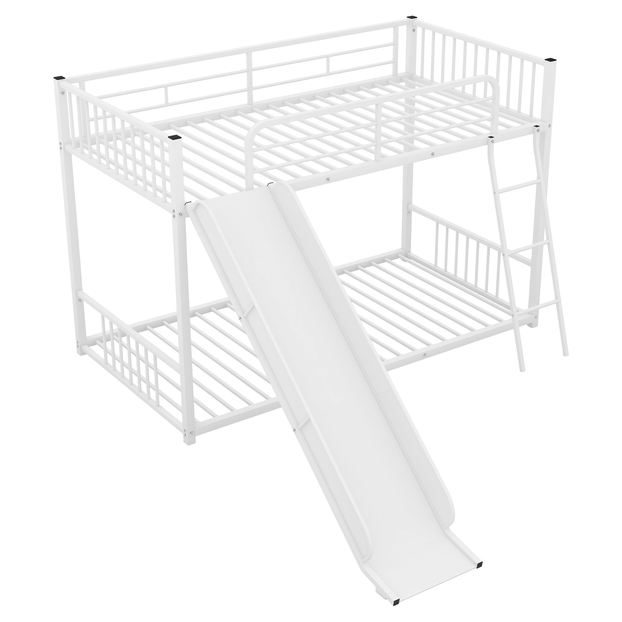 Metal Bunk Bed With Slide