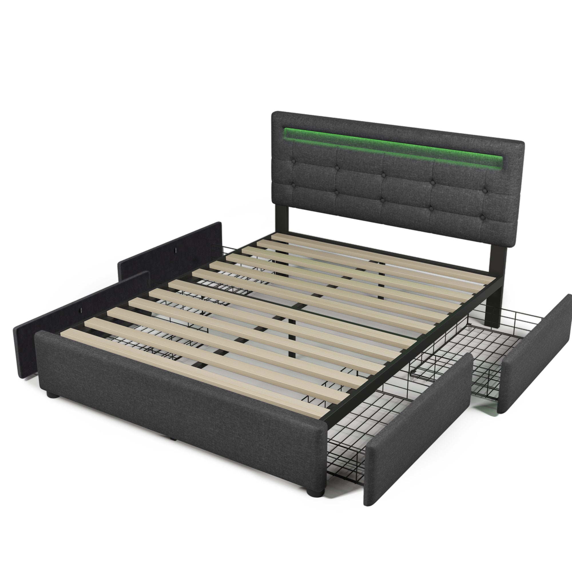 Queen Led Bed Frame