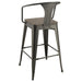 Cavalier 3-piece Square Bar Table Set Dark Elm and Black - Time 2 Sleep (West Covina, CA)