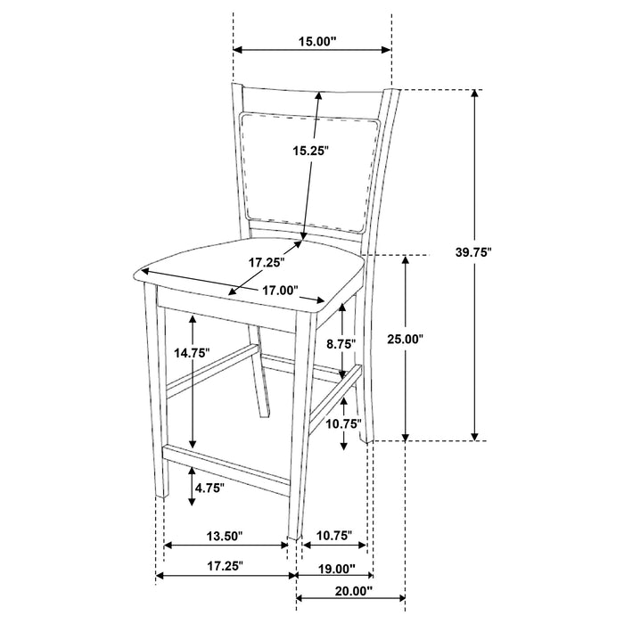 Jaden 5 Pc Counter Height Dining Sets