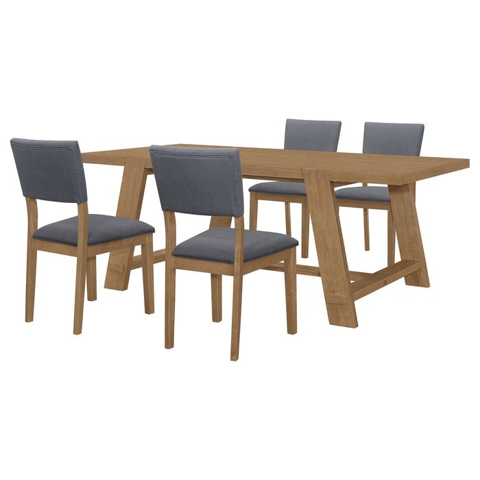 Sharon 5 Pc Dining Sets Gray - Time 2 Sleep (West Covina, CA)