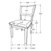 Sharon 5 Pc Dining Sets Gray - Time 2 Sleep (West Covina, CA)