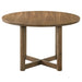 Crestmore 5-piece 46-inch Round Wood Dining Table Set Walnut - Time 2 Sleep (West Covina, CA)