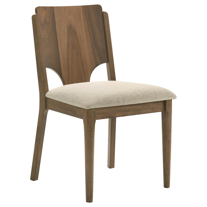 Crestmore 5-piece 46-inch Round Wood Dining Table Set Walnut - Time 2 Sleep (West Covina, CA)