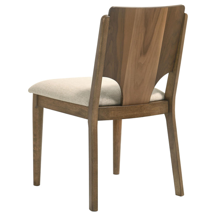 Crestmore 5-piece 46-inch Round Wood Dining Table Set Walnut - Time 2 Sleep (West Covina, CA)