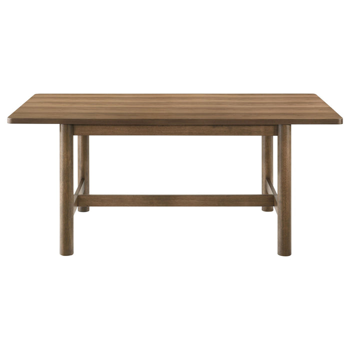 Crestmore 71-inch Rectangular Wood Dining Table Walnut - Time 2 Sleep (West Covina, CA)