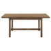 Crestmore 71-inch Rectangular Wood Dining Table Walnut - Time 2 Sleep (West Covina, CA)