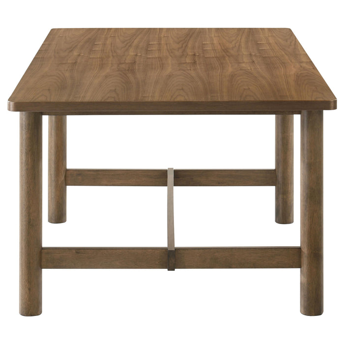 Crestmore 71-inch Rectangular Wood Dining Table Walnut - Time 2 Sleep (West Covina, CA)
