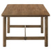 Crestmore 71-inch Rectangular Wood Dining Table Walnut - Time 2 Sleep (West Covina, CA)