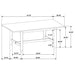 Crestmore 71-inch Rectangular Wood Dining Table Walnut - Time 2 Sleep (West Covina, CA)