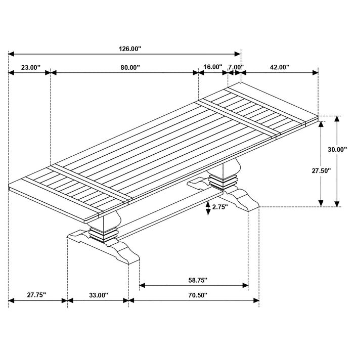 Florence Dining Tables - Time 2 Sleep (West Covina, CA)
