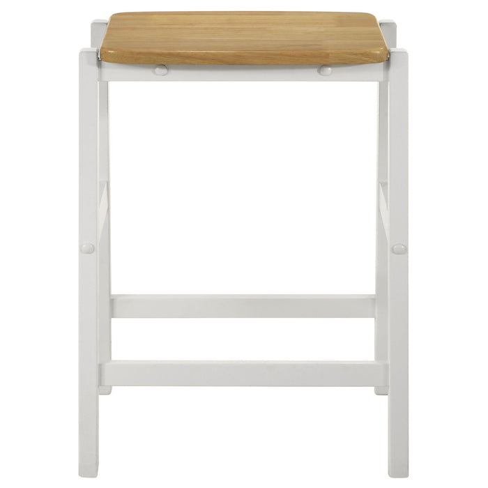 Edgeworth 3-piece Kitchen Island Counter Table Set White - Time 2 Sleep (West Covina, CA)