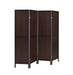 Deepika 4-panel Folding Screen Tobacco and Cappuccino - Time 2 Sleep (West Covina, CA)