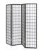 Roberto 4-panel Folding Screen Dark Grey and White - Time 2 Sleep (West Covina, CA)
