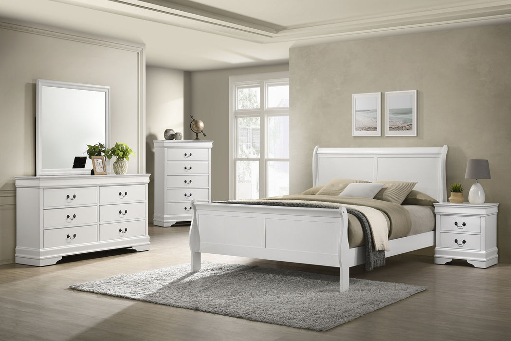 Louis Philippe Bedroom Sets White - Time 2 Sleep (West Covina, CA)