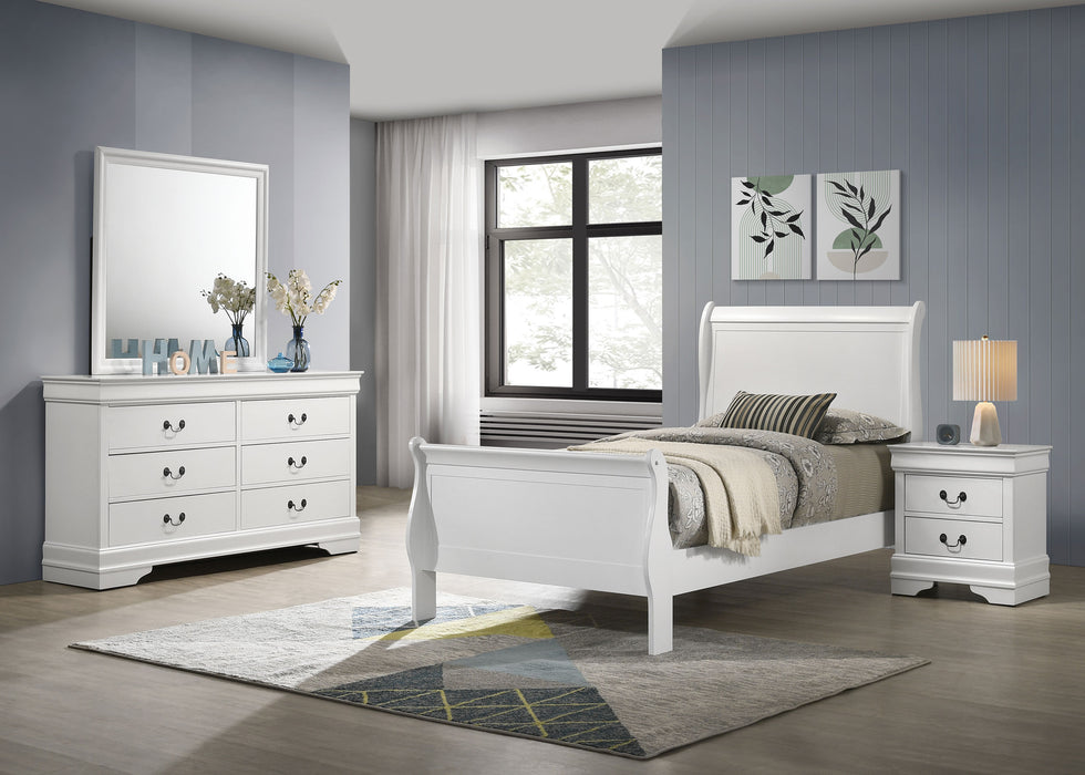 Louis Philippe Bedroom Sets White - Time 2 Sleep (West Covina, CA)
