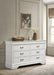 Louis Philippe 6-drawer Dresser White - Time 2 Sleep (West Covina, CA)