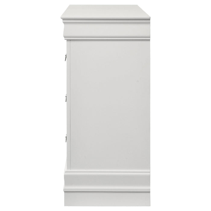 Louis Philippe 6-drawer Dresser White - Time 2 Sleep (West Covina, CA)