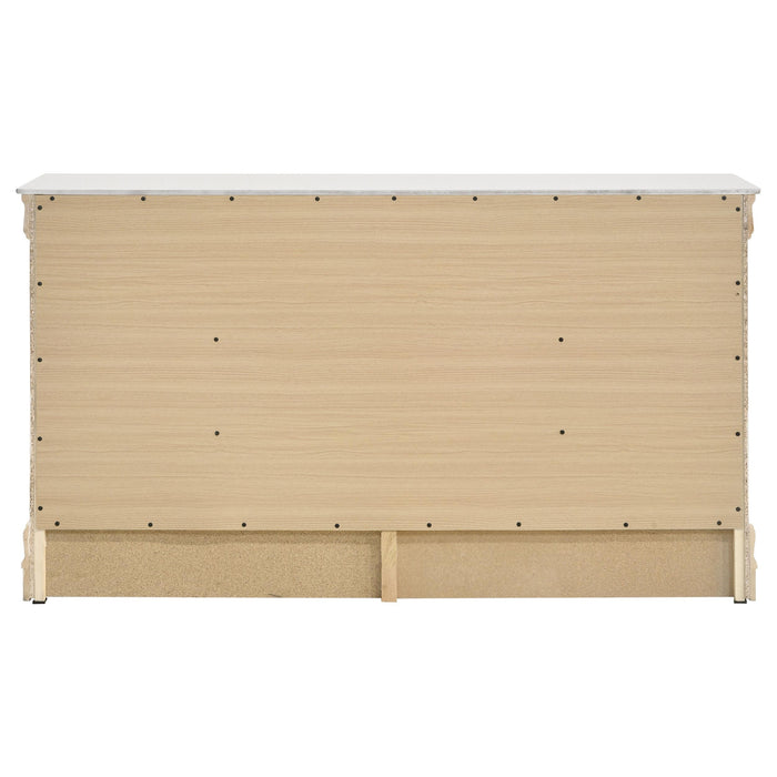 Louis Philippe 6-drawer Dresser White - Time 2 Sleep (West Covina, CA)