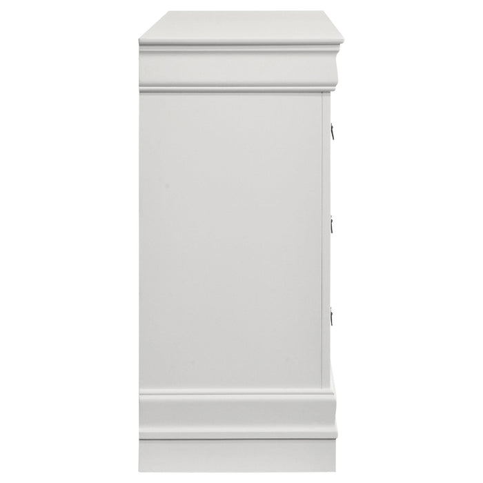 Louis Philippe 6-drawer Dresser White - Time 2 Sleep (West Covina, CA)