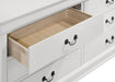Louis Philippe 6-drawer Dresser White - Time 2 Sleep (West Covina, CA)