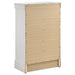 Louis Philippe 5-drawer Bedroom Chest White - Time 2 Sleep (West Covina, CA)