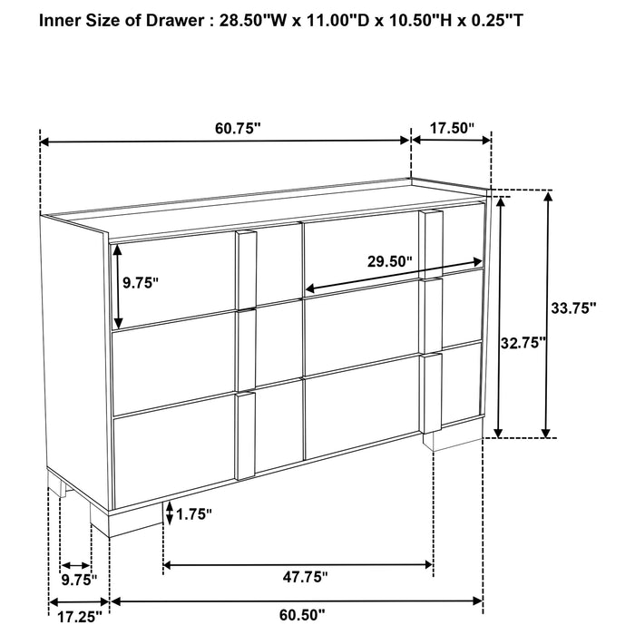Hyland 4 & 5 Piece Bedroom Set E.King & Queen