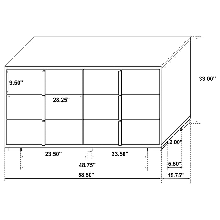 Marceline 5 Pc Bedroom Sets