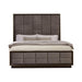 Durango California King, Eastren King, & Queen Upholstered Bed Smoked Peppercorn and Grey - Time 2 Sleep (West Covina, CA)
