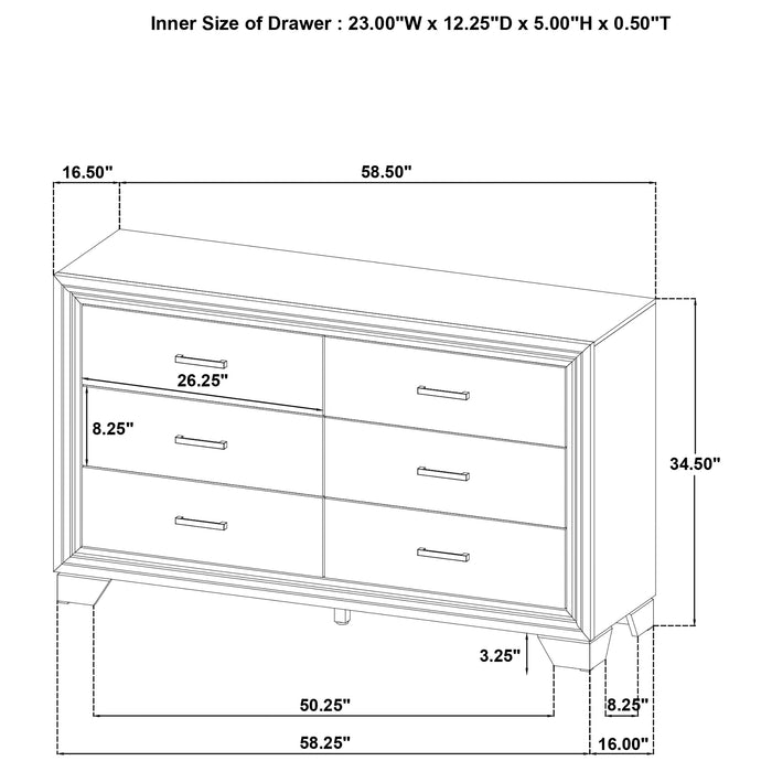 Wright 4 Pc & 5 Pc Bedroom Set