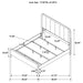 Amsbury California King, E.King, & Queen Bed - Time 2 Sleep (West Covina, CA)
