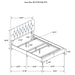 Kendall Panel Bed E.King, & Queen Black & White - Time 2 Sleep (West Covina, CA)