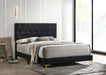 Kendall Panel Bed E.King, & Queen Black & White - Time 2 Sleep (West Covina, CA)