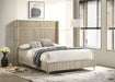 Lucia Eastern King & Queen Bed Beige & Grey - Time 2 Sleep (West Covina, CA)