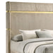 Lucia Eastern King & Queen Bed Beige & Grey - Time 2 Sleep (West Covina, CA)