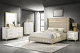 Lucia Eastern King & Queen Bed Beige & Grey - Time 2 Sleep (West Covina, CA)