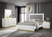 Caraway 4 Pc & Pc E.King, Cal.King, & Queen Bedroom Set Black & White - Time 2 Sleep (West Covina, CA)