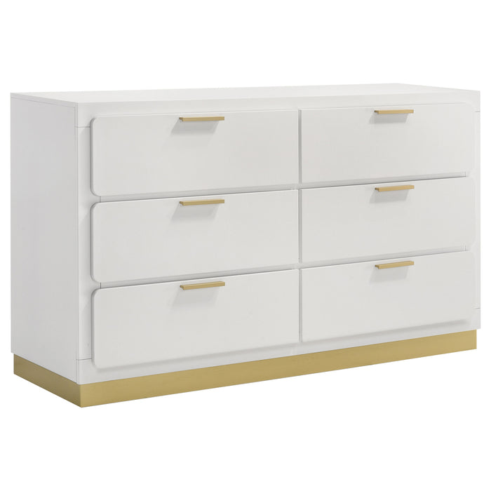 Caraway 4 Pc & Pc E.King, Cal.King, & Queen Bedroom Set Black & White - Time 2 Sleep (West Covina, CA)