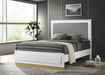 Caraway California King, E.King, & Queen Bed Black & White - Time 2 Sleep (West Covina, CA)