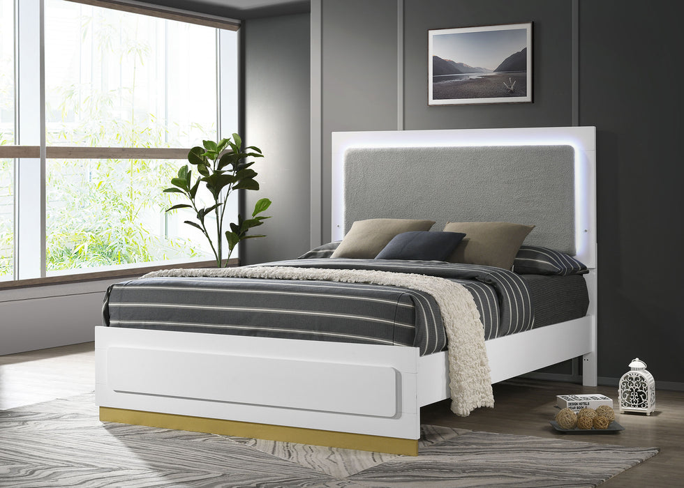 Caraway California King, E.King, & Queen Bed Black & White - Time 2 Sleep (West Covina, CA)