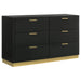 Caraway 4 Pc & Pc E.King, Cal.King, & Queen Bedroom Set Black & White - Time 2 Sleep (West Covina, CA)