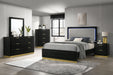 Caraway 4 Pc & Pc E.King, Cal.King, & Queen Bedroom Set Black & White - Time 2 Sleep (West Covina, CA)