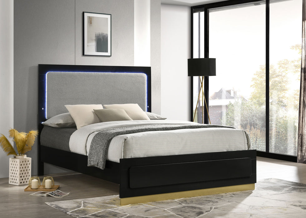 Caraway California King, E.King, & Queen Bed Black & White - Time 2 Sleep (West Covina, CA)
