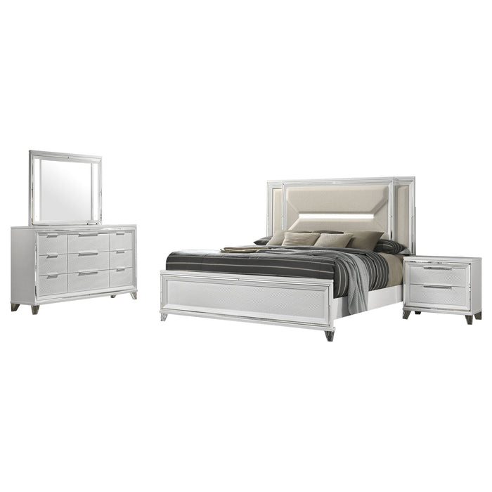 Marmore 4 & 5 Pc E.king, Cal.king, & Queen Bedroom Set - Time 2 Sleep (West Covina, CA)