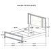 Marmore 4 & 5 Pc E.king, Cal.king, & Queen Bedroom Set - Time 2 Sleep (West Covina, CA)