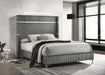 Lucia Eastern King & Queen Bed Beige & Grey - Time 2 Sleep (West Covina, CA)